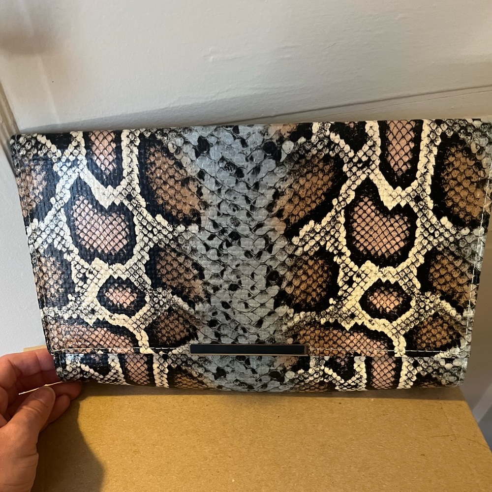 H&M Snake Print Clutch! - image 1